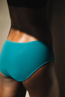 Shorty Héra Bleu Paon